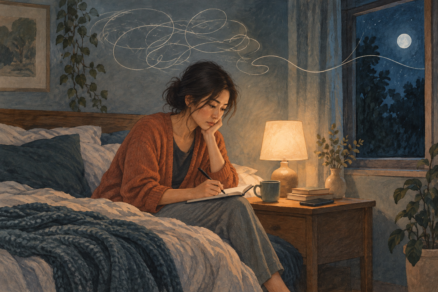 Quiet thoughts at bedtime
